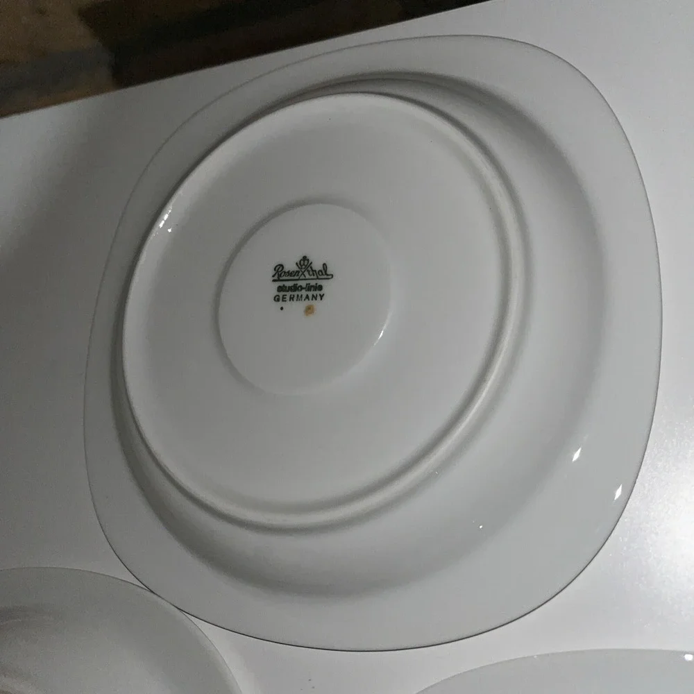 Timo Sarpaneva for Rosenthal. Rare Suomi porcelain 3 ~ Side plates, 1970s- 1980s